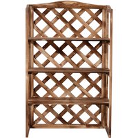 Outsunny Pflanzenregal, BxHxL: x x cm, Tannenholz – beige Rabatt: 15 % Outsunny Pflanzenregal, BxHxL: x x cm, Tannenholz – beige Rabatt: 15 %