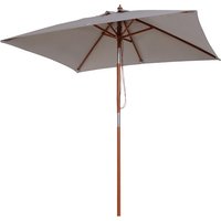 Outsunny Sonnenschirm, Höhe: 230 cm, grau Rabatt: 15 % Outsunny Sonnenschirm, Höhe: 230 cm, grau Rabatt: 15 %