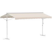 Outsunny Standmarkise, BxL: 450 x 342 cm, Polyester/Metall – weiss Rabatt: 15 % Outsunny Standmarkise, BxL: 450 x 342 cm, Polyester/Metall – weiss Rabatt: 15 %