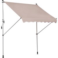 Outsunny Klemmmarkise, BxL: 200 x 150 cm, Aluminium/Stahl/Polyester – beige Rabatt: 15 % Outsunny Klemmmarkise, BxL: 200 x 150 cm, Aluminium/Stahl/Polyester – beige Rabatt: 15 %