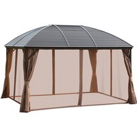 Outsunny Pavillon, BxHxT: 398 x 280 x 298 cm Outsunny Pavillon, BxHxT: 398 x 280 x 298 cm