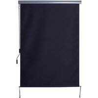 Outsunny Senkrechtmarkise, BxL: 140 x 200 cm, Aluminium/Polyester – grau Outsunny Senkrechtmarkise, BxL: 140 x 200 cm, Aluminium/Polyester – grau