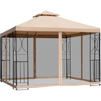 Outsunny Pavillon, BxHxT: 300 x 278 x 300 cm Outsunny Pavillon, BxHxT: 300 x 278 x 300 cm