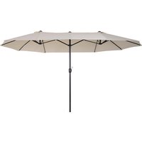 Outsunny Sonnenschirm, Höhe: 240 cm, beige Outsunny Sonnenschirm, Höhe: 240 cm, beige