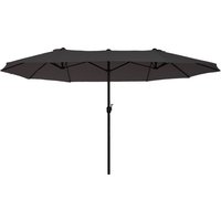 Outsunny Sonnenschirm, Höhe: 240 cm, grau Outsunny Sonnenschirm, Höhe: 240 cm, grau