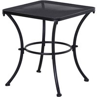 Outsunny Beistelltisch, BxHxT: 45 x 50 x 45 cm, schwarz, Gestell aus Metall Rabatt: 15 % Outsunny Beistelltisch, BxHxT: 45 x 50 x 45 cm, schwarz, Gestell aus Metall Rabatt: 15 %