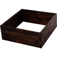 Outsunny Hochbeet, BxHxL: 60 x 23 x 60 cm, TannenHolz – braun Outsunny Hochbeet, BxHxL: 60 x 23 x 60 cm, TannenHolz – braun