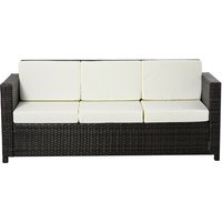 Outsunny Gartensofa, Naturmaterial, 3-Sitzer, BxHxT: 185 x 80 x 70 cm – braun Outsunny Gartensofa, Naturmaterial, 3-Sitzer, BxHxT: 185 x 80 x 70 cm – braun