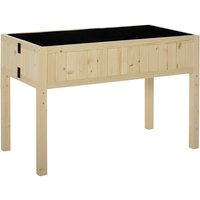 Outsunny Hochbeet, BxHxL: 56 x 76 x 115 cm, TannenHolz – beige Outsunny Hochbeet, BxHxL: 56 x 76 x 115 cm, TannenHolz – beige