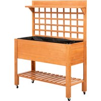 Outsunny Pflanztisch, BxHxL: 45 x 135 x 105 cm, braun Rabatt: 15 % Outsunny Pflanztisch, BxHxL: 45 x 135 x 105 cm, braun Rabatt: 15 %