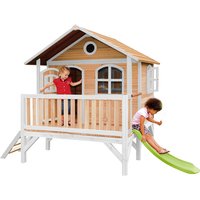 AXI Kinderspielhaus »Stef«, BxHxT: 349 x 233 x 212 cm, Holz, braun/weiß/lindgrün Rabatt: 20 % AXI Kinderspielhaus »Stef«, BxHxT: 349 x 233 x 212 cm, Holz, braun/weiß/lindgrün Rabatt: 20 %