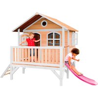 AXI Kinderspielhaus »Stef«, BxHxT: 349 x 233 x 212 cm, Holz, braun/weiß/lila Rabatt: 20 % AXI Kinderspielhaus »Stef«, BxHxT: 349 x 233 x 212 cm, Holz, braun/weiß/lila Rabatt: 20 %