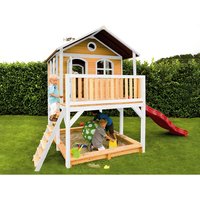 AXI Kinderspielhaus »Marc«, BxHxT: 432 x 293 x 212 cm, Holz, braun/weiß/rot Rabatt: 20 % AXI Kinderspielhaus »Marc«, BxHxT: 432 x 293 x 212 cm, Holz, braun/weiß/rot Rabatt: 20 %