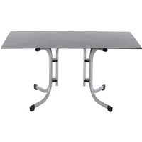 SIENA GARDEN Klapptisch »Sola«, BxHxL: 90 x 70 x 140 cm, Tischplatte: HPL-Platte – silberfarben Rabatt: 17 % SIENA GARDEN Klapptisch »Sola«, BxHxL: 90 x 70 x 140 cm, Tischplatte: HPL-Platte – silberfarben Rabatt: 17 %