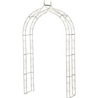 SIENA GARDEN Rosenbogen, B x T x H: x 38 x 140 cm, Metall – weiss SIENA GARDEN Rosenbogen, B x T x H: x 38 x 140 cm, Metall – weiss