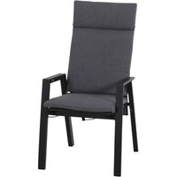 SIENA GARDEN Dining-Move-Sessel »Valencia«, Metall, BxHxT: 59 x 112 x 68 cm – grau SIENA GARDEN Dining-Move-Sessel »Valencia«, Metall, BxHxT: 59 x 112 x 68 cm – grau