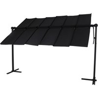 SIENA GARDEN Schirmmarkise »Enna«, BxL: 350 x 250 cm, Aluminium/Stahl/Polyester – grau SIENA GARDEN Schirmmarkise »Enna«, BxL: 350 x 250 cm, Aluminium/Stahl/Polyester – grau