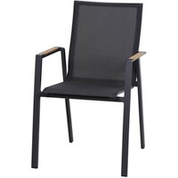 SIENA GARDEN Stapelsessel »Rondo«, Metall, BxHxT: 56 x 88 x 65 cm – grau SIENA GARDEN Stapelsessel »Rondo«, Metall, BxHxT: 56 x 88 x 65 cm – grau