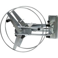 ALBA Wandschlauchhalter »Status«, Metall, silberfarben, für max. Schlauchkapazität: 70 m ALBA Wandschlauchhalter »Status«, Metall, silberfarben, für max. Schlauchkapazität: 70 m