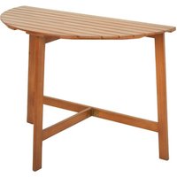 GARDEN PLEASURE Gartentisch »COMPTON«, BxL: 50 x 100 cm, Eukalyptusholz – braun GARDEN PLEASURE Gartentisch »COMPTON«, BxL: 50 x 100 cm, Eukalyptusholz – braun