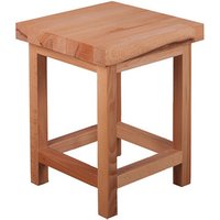 INTERIA Home & Living Hocker »MARCO«, BxH: 30 x 40 cm, Kernbuche – beige INTERIA Home & Living Hocker »MARCO«, BxH: 30 x 40 cm, Kernbuche – beige