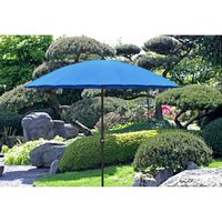 GARDEN PLEASURE Sonnenschirm, rund – blau Rabatt: 15 % GARDEN PLEASURE Sonnenschirm, rund – blau Rabatt: 15 %