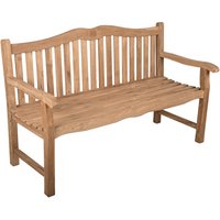 GARDEN PLEASURE Bank »ROMANG«, Holz, 3-Sitzer, BxHxT: 150 x 92 x 63 cm – braun GARDEN PLEASURE Bank »ROMANG«, Holz, 3-Sitzer, BxHxT: 150 x 92 x 63 cm – braun
