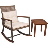 GARDEN PLEASURE Gartenmöbel »Sinaloa«, Metall, 2-teilig – braun GARDEN PLEASURE Gartenmöbel »Sinaloa«, Metall, 2-teilig – braun