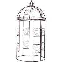 GARDEN PLEASURE Deko-Pavillon »Ätna«, B x T x H: 150 x 150 x 296 cm, Metall, rostfarben – braun Rabatt: 15 % GARDEN PLEASURE Deko-Pavillon »Ätna«, B x T x H: 150 x 150 x 296 cm, Metall, rostfarben – braun Rabatt: 15 %