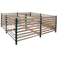 Ondis24 Komposter, Höhe: 100 cm, Metall – gruen Ondis24 Komposter, Höhe: 100 cm, Metall – gruen