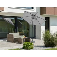 SCHNEIDER SCHIRME Marktschirm »Bilbao«, rund, abknickbar, Sonnenschutzfaktor: 50+ – silberfarben Rabatt: 20 % SCHNEIDER SCHIRME Marktschirm »Bilbao«, rund, abknickbar, Sonnenschutzfaktor: 50+ – silberfarben Rabatt: 20 %