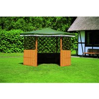 PROMADINO Pavillon »Marburg«, BxHxT: 309 x 211 x 309 cm – braun PROMADINO Pavillon »Marburg«, BxHxT: 309 x 211 x 309 cm – braun