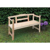 PROMADINO Bank, Holz, 2-Sitzer, BxHxT: 118 x 78 x 45,5 cm – braun PROMADINO Bank, Holz, 2-Sitzer, BxHxT: 118 x 78 x 45,5 cm – braun
