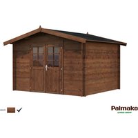 Mr. GARDENER Gartenhaus »Valentine«, Holz, BxHxT: 394 x 235 x 276 cm (Außenmaße) – braun Mr. GARDENER Gartenhaus »Valentine«, Holz, BxHxT: 394 x 235 x 276 cm (Außenmaße) – braun