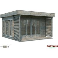 Mr. GARDENER Gartenhaus »Caroline«, Holz, BxHxT: 434 x 257 x 276 cm (Außenmaße) – grau Mr. GARDENER Gartenhaus »Caroline«, Holz, BxHxT: 434 x 257 x 276 cm (Außenmaße) – grau