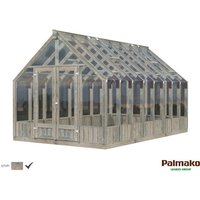 PALMAKO Gewächshaus »Emilia«, 483x300cm, grau imprägniert, Fichte PALMAKO Gewächshaus »Emilia«, 483x300cm, grau imprägniert, Fichte