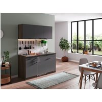 RESPEKTA Singleküche »KB 150 EYW«, mit E-Geräten, Gesamtbreite: 150 cm – grau – Rabatt: 33 % RESPEKTA Singleküche »KB 150 EYW«, mit E-Geräten, Gesamtbreite: 150 cm – grau – Rabatt: 33 %