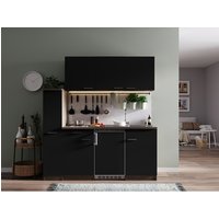 RESPEKTA Singleküche »KB 180 EYGC«, mit E-Geräten, Gesamtbreite: 180 cm – schwarz – Rabatt: 33 % RESPEKTA Singleküche »KB 180 EYGC«, mit E-Geräten, Gesamtbreite: 180 cm – schwarz – Rabatt: 33 %