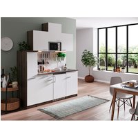 RESPEKTA Singleküche »KB180EYGMI«, mit E-Geräten, Gesamtbreite: 180 cm – weiss – Rabatt: 33 % RESPEKTA Singleküche »KB180EYGMI«, mit E-Geräten, Gesamtbreite: 180 cm – weiss – Rabatt: 33 %