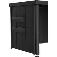 BIOHORT Blumenkasten »Neo«, BxL: 84 x 197 cm, dunkelgraumetallic, für Seitendach Gerätehaus Neo Rabatt: 6 % BIOHORT Blumenkasten »Neo«, BxL: 84 x 197 cm, dunkelgraumetallic, für Seitendach Gerätehaus Neo Rabatt: 6 %