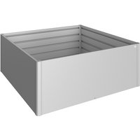 BIOHORT Hochbeet, 2,9 l, quadratisch – silberfarben BIOHORT Hochbeet, 2,9 l, quadratisch – silberfarben