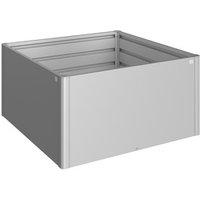 BIOHORT Hochbeet, 1,62 l, quadratisch – silberfarben BIOHORT Hochbeet, 1,62 l, quadratisch – silberfarben