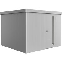 BIOHORT Gerätehaus »Neo«, Metall, BxT: 292 x 292 cm (Außenmaße inkl. Dachüberstand) – silberfarben Rabatt: 6 % BIOHORT Gerätehaus »Neo«, Metall, BxT: 292 x 292 cm (Außenmaße inkl. Dachüberstand) – silberfarben Rabatt: 6 %