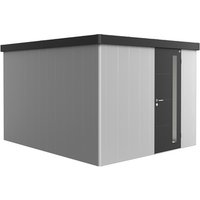 BIOHORT Gerätehaus »Neo«, Stahl, BxHxT: 292 x 222 x 348 cm (Außenmaße) – silberfarben BIOHORT Gerätehaus »Neo«, Stahl, BxHxT: 292 x 222 x 348 cm (Außenmaße) – silberfarben