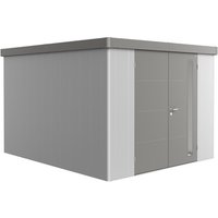 BIOHORT Gerätehaus »Neo«, Metall, BxT: 292 x 348 cm (Außenmaße) – silberfarben BIOHORT Gerätehaus »Neo«, Metall, BxT: 292 x 348 cm (Außenmaße) – silberfarben