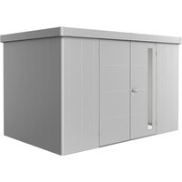 BIOHORT Gerätehaus »Neo«, Metall, BxT: 348 x 236 cm (Außenmaße) – silberfarben BIOHORT Gerätehaus »Neo«, Metall, BxT: 348 x 236 cm (Außenmaße) – silberfarben