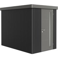 BIOHORT Gerätehaus »Neo«, Stahl, BxHxT: 180 x 222 x 292 cm (Außenmaße) – grau BIOHORT Gerätehaus »Neo«, Stahl, BxHxT: 180 x 222 x 292 cm (Außenmaße) – grau