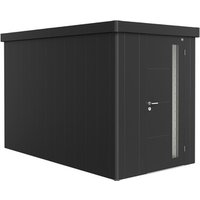 BIOHORT Gerätehaus »Neo«, Stahl, BxHxT: 180 x 222 x 348 cm (Außenmaße) – grau BIOHORT Gerätehaus »Neo«, Stahl, BxHxT: 180 x 222 x 348 cm (Außenmaße) – grau
