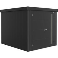 BIOHORT Gerätehaus »Neo«, Stahl, BxHxT: 236 x 222 x 292 cm (Außenmaße) – grau BIOHORT Gerätehaus »Neo«, Stahl, BxHxT: 236 x 222 x 292 cm (Außenmaße) – grau