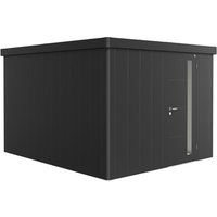 BIOHORT Gerätehaus »Neo«, Stahl, BxHxT: 292 x 222 x 348 cm (Außenmaße) – grau BIOHORT Gerätehaus »Neo«, Stahl, BxHxT: 292 x 222 x 348 cm (Außenmaße) – grau